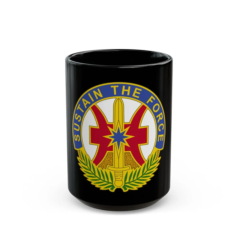 8 Sustainment Command 2 (U.S. Army) Black Coffee Mug-15oz-Go Mug Yourself