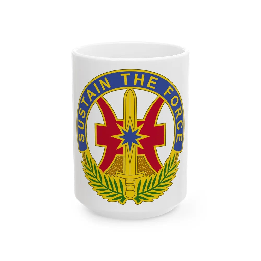 8 Sustainment Command 2 (U.S. Army) White Coffee Mug-15oz-Go Mug Yourself