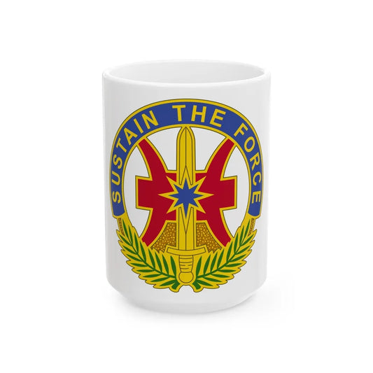 8 Sustainment Command 2 (U.S. Army) White Coffee Mug-15oz-Go Mug Yourself