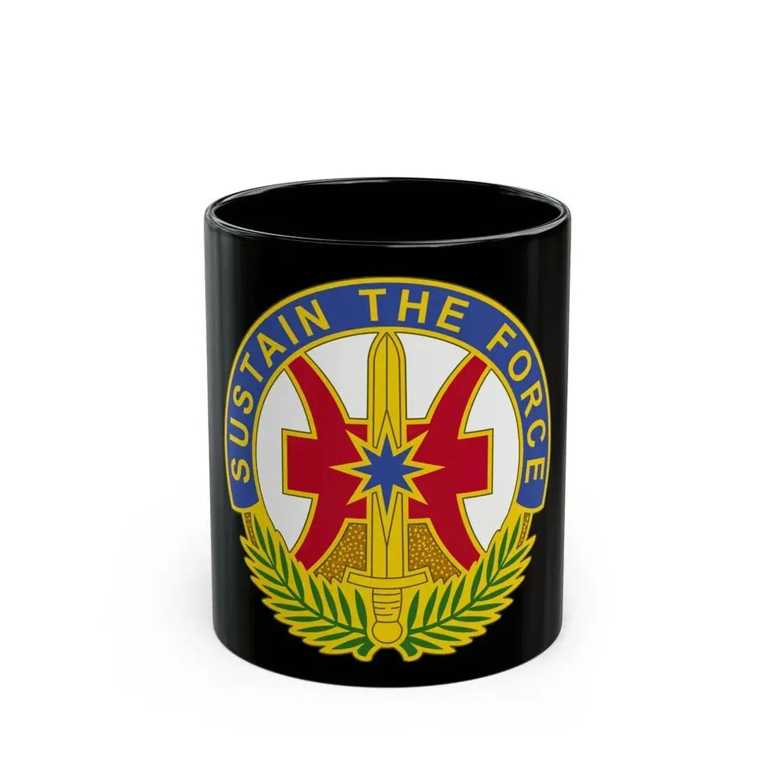 8 Sustainment Command 2 (U.S. Army) Black Coffee Mug - Go Mug Yourself