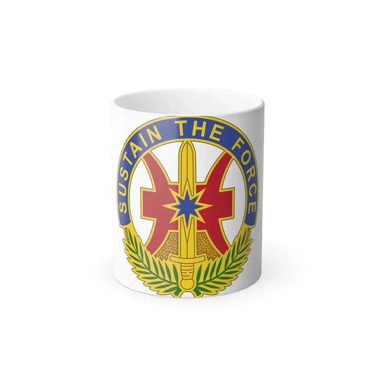 8 Sustainment Command 2 (U.S. Army) Color Changing Coffee Mug 11oz - Go Mug Yourself