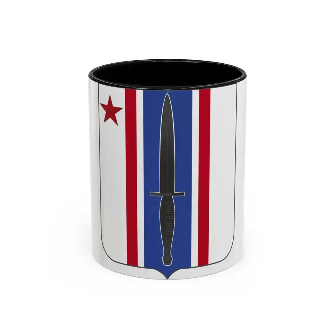 80 Civil Affairs Battalion 2 (U.S. Army) Accent Coffee Mug 11oz Black - Go Mug Yourself