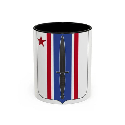 80 Civil Affairs Battalion 2 (U.S. Army) Accent Coffee Mug 11oz Black - Go Mug Yourself