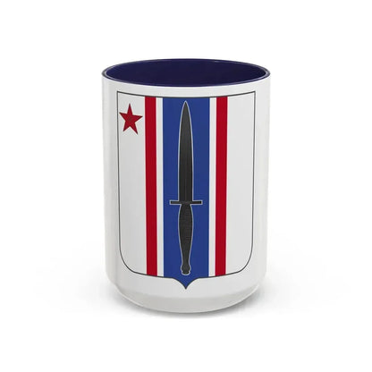 80 Civil Affairs Battalion 2 (U.S. Army) Accent Coffee Mug 15oz Navy - Go Mug Yourself