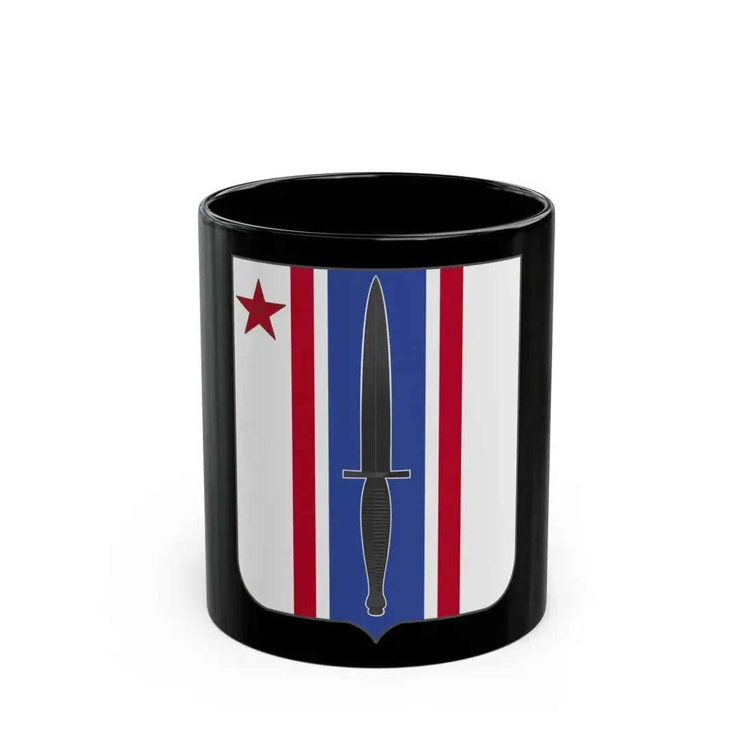 80 Civil Affairs Battalion 2 (U.S. Army) Black Coffee Mug 11oz - Go Mug Yourself
