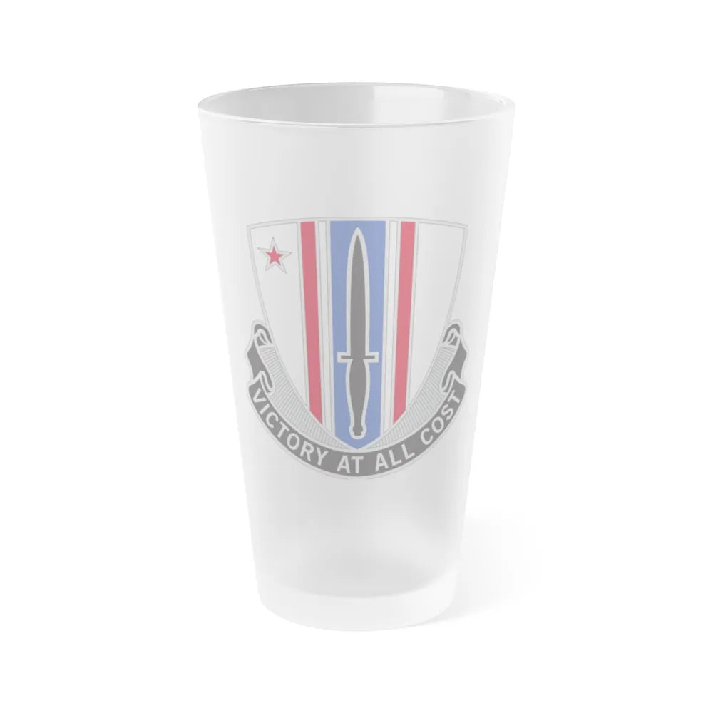 80 Civil Affairs Battalion (U.S. Army) Frosted Pint Glass 16oz-Go Mug Yourself