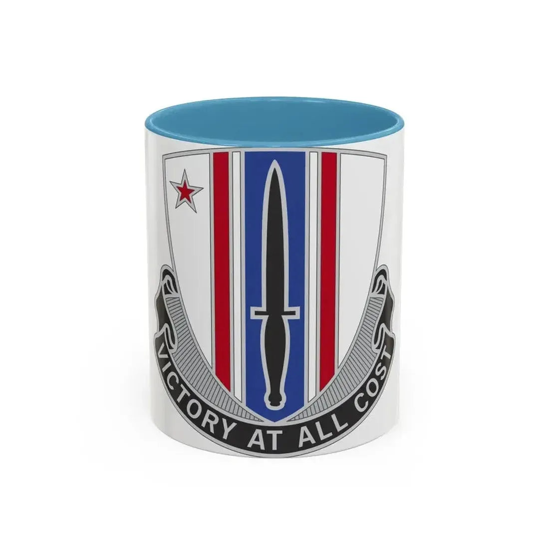 80 Civil Affairs Battalion (U.S. Army) Accent Coffee Mug 11oz Light Blue - Go Mug Yourself