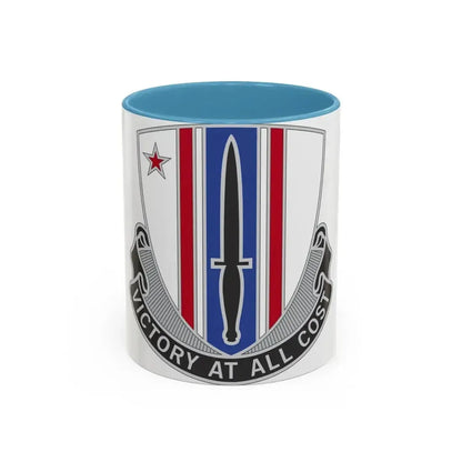 80 Civil Affairs Battalion (U.S. Army) Accent Coffee Mug 11oz Light Blue - Go Mug Yourself