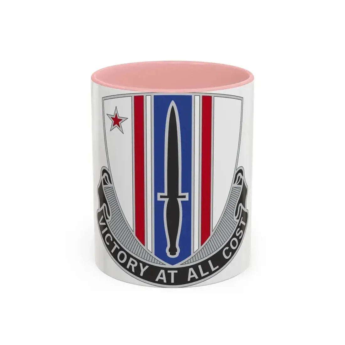 80 Civil Affairs Battalion (U.S. Army) Accent Coffee Mug 11oz Pink - Go Mug Yourself