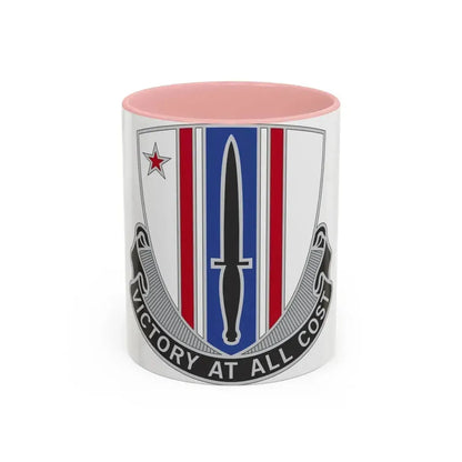 80 Civil Affairs Battalion (U.S. Army) Accent Coffee Mug 11oz Pink - Go Mug Yourself