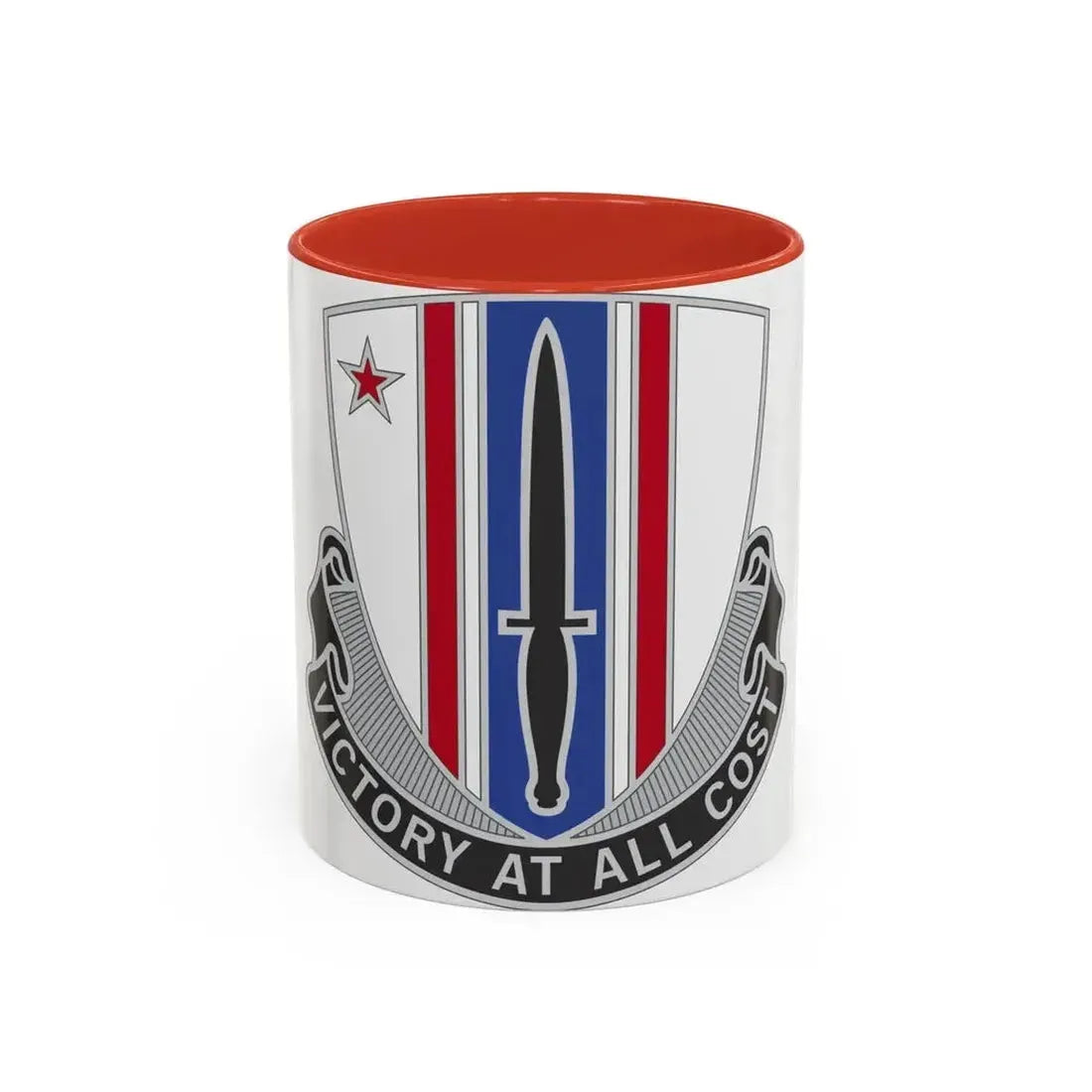 80 Civil Affairs Battalion (U.S. Army) Accent Coffee Mug 11oz Red - Go Mug Yourself