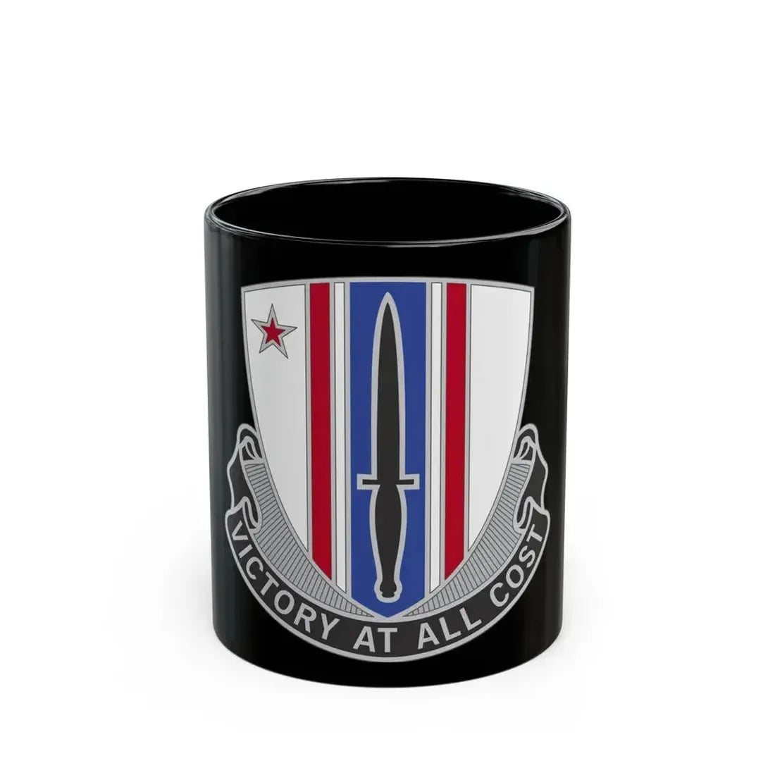80 Civil Affairs Battalion (U.S. Army) Black Coffee Mug 11oz - Go Mug Yourself