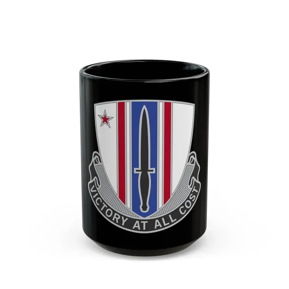 80 Civil Affairs Battalion (U.S. Army) Black Coffee Mug 15oz - Go Mug Yourself
