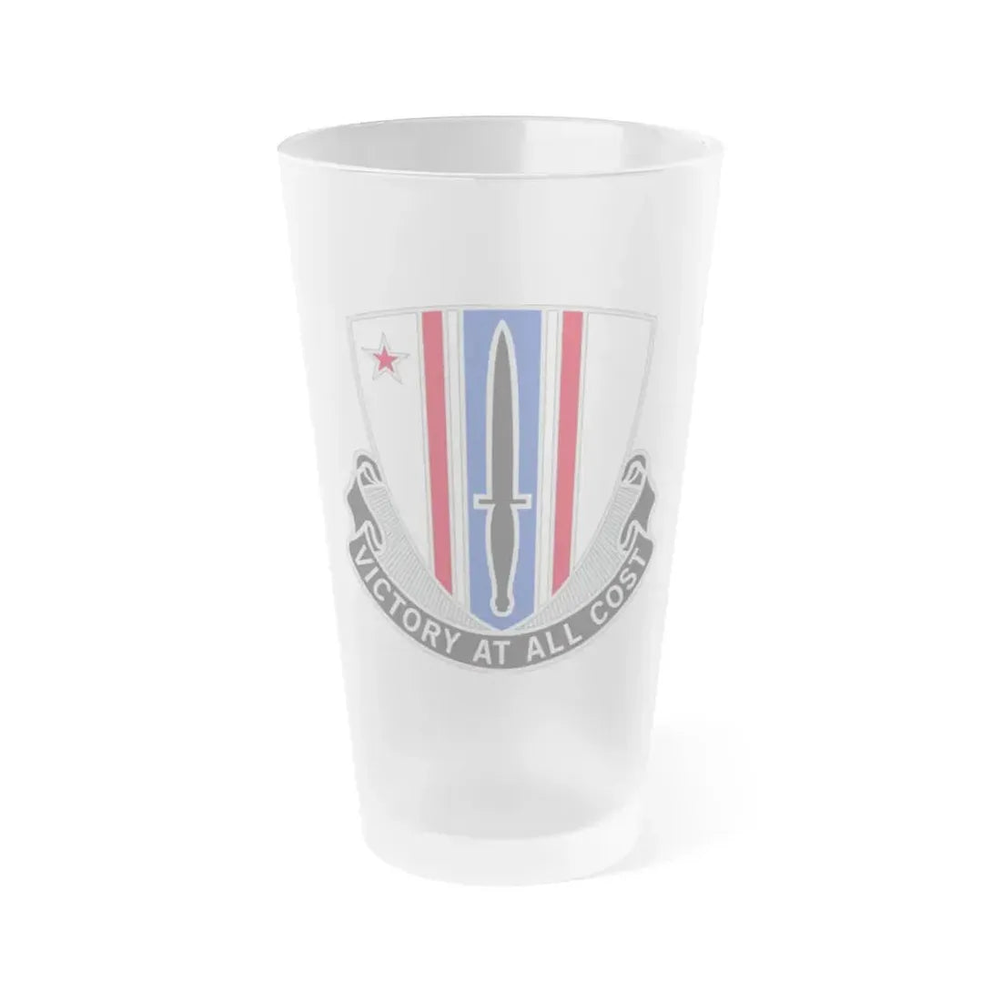80 Civil Affairs Battalion (U.S. Army) Frosted Pint Glass 16oz Default Title - Go Mug Yourself