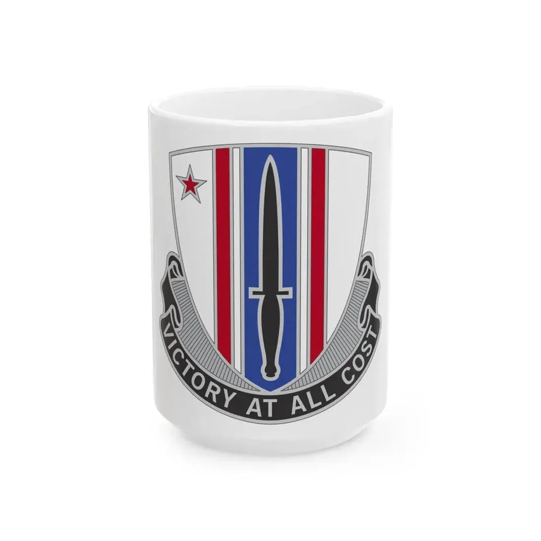 80 Civil Affairs Battalion (U.S. Army) White Coffee Mug 15oz - Go Mug Yourself