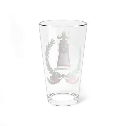 Emblem of the Former Cavalry Regiment Almansa (Spain) (Coat of Arms) Pint Glass 16oz