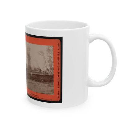 A Block House 001 (U.S. Civil War) White Coffee Mug