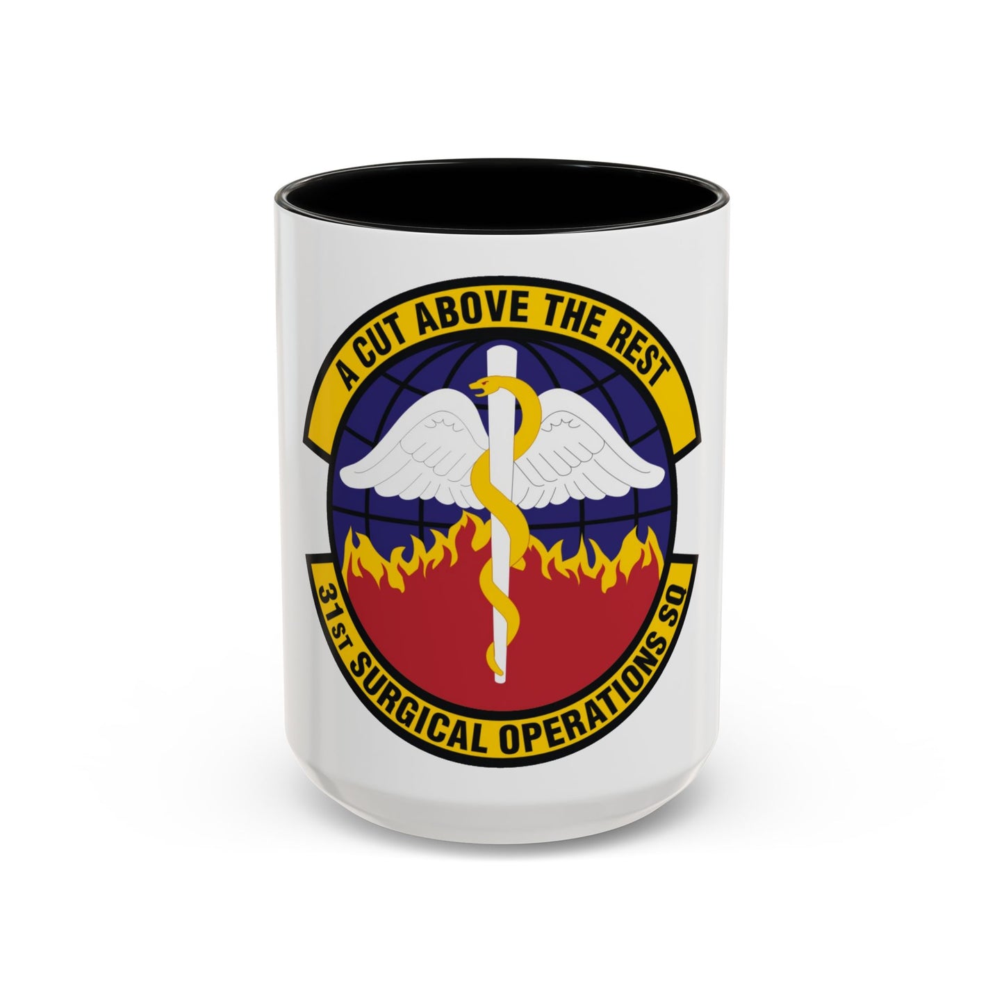 31st Surgical Operations Squadron (U.S. Air Force) Accent Coffee Mug