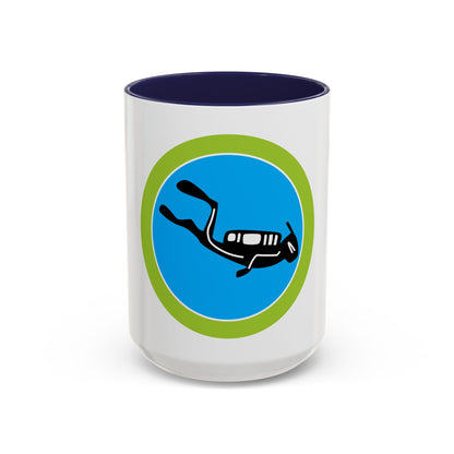 Scuba Diving (Boy Scout Merit Badge) Accent Coffee Mug