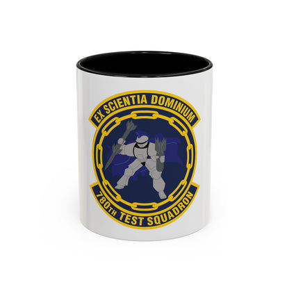 780th Test Squadron (U.S. Air Force) Accent Coffee Mug