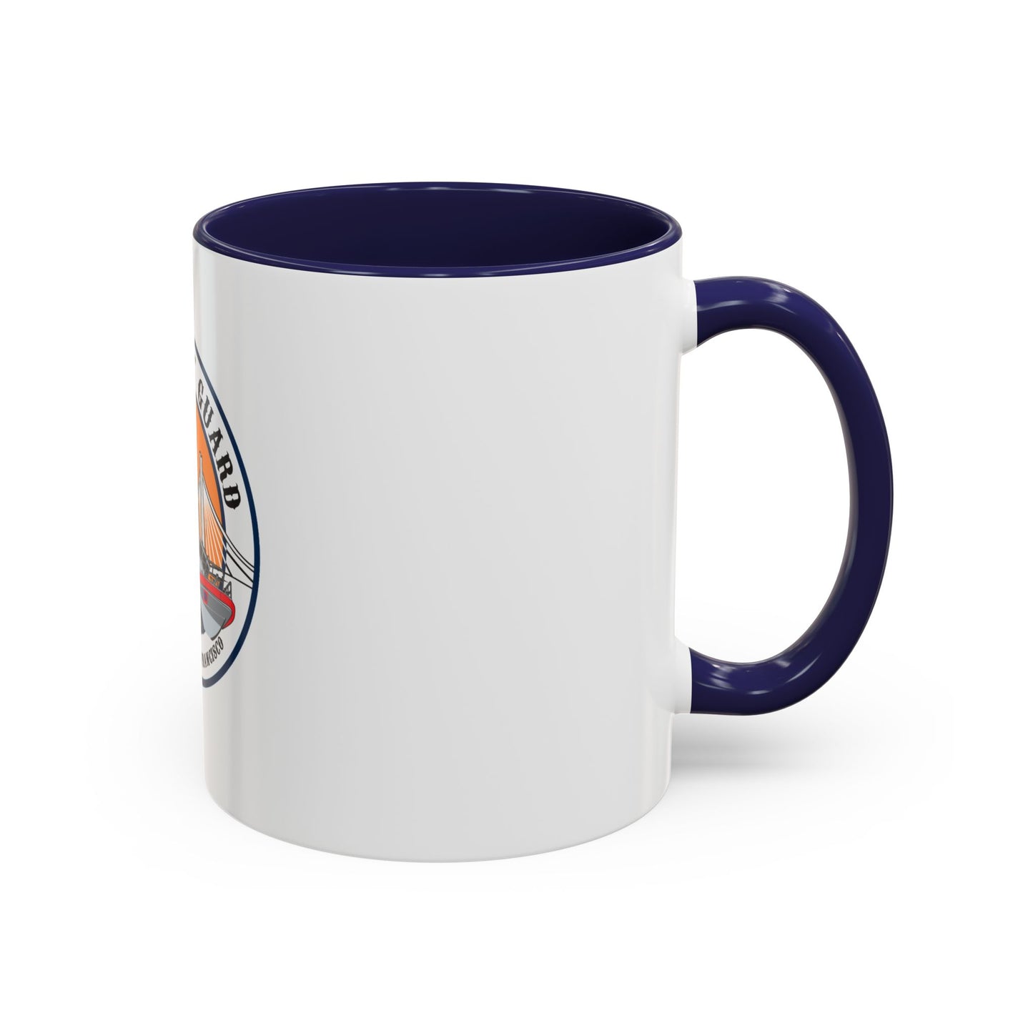 USCGS San Francisco Station (U.S. Coast Guard) Accent Coffee Mug