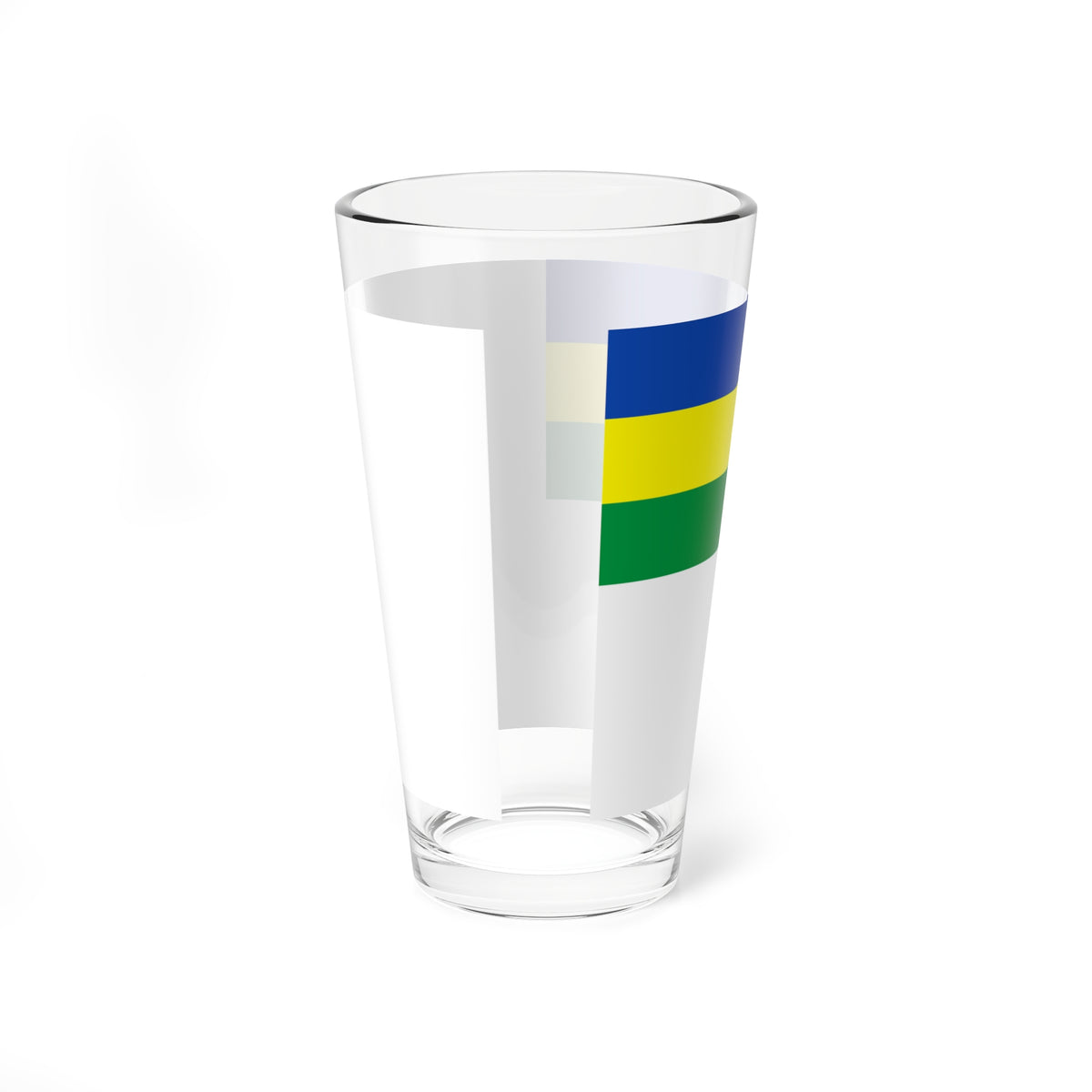 Naval Ensign of Sudan 1956-1970 (Sudan) Pint Glass 16oz