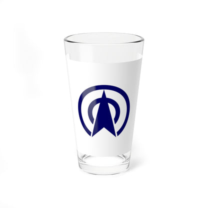 Flag of Amagi Kagoshima (Japan) Pint Glass 16oz