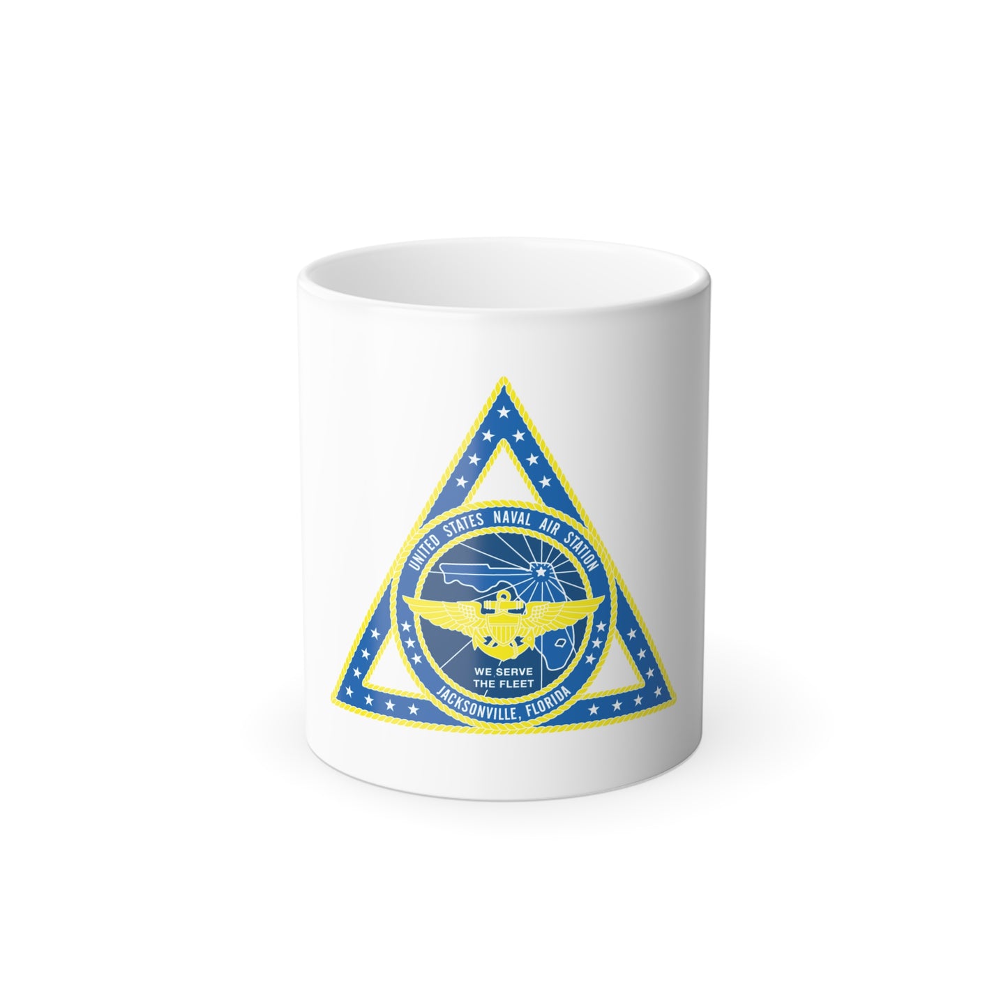 United States Naval Air Station Jacksonville FL (U.S. Navy) Color Changing Mug 11oz