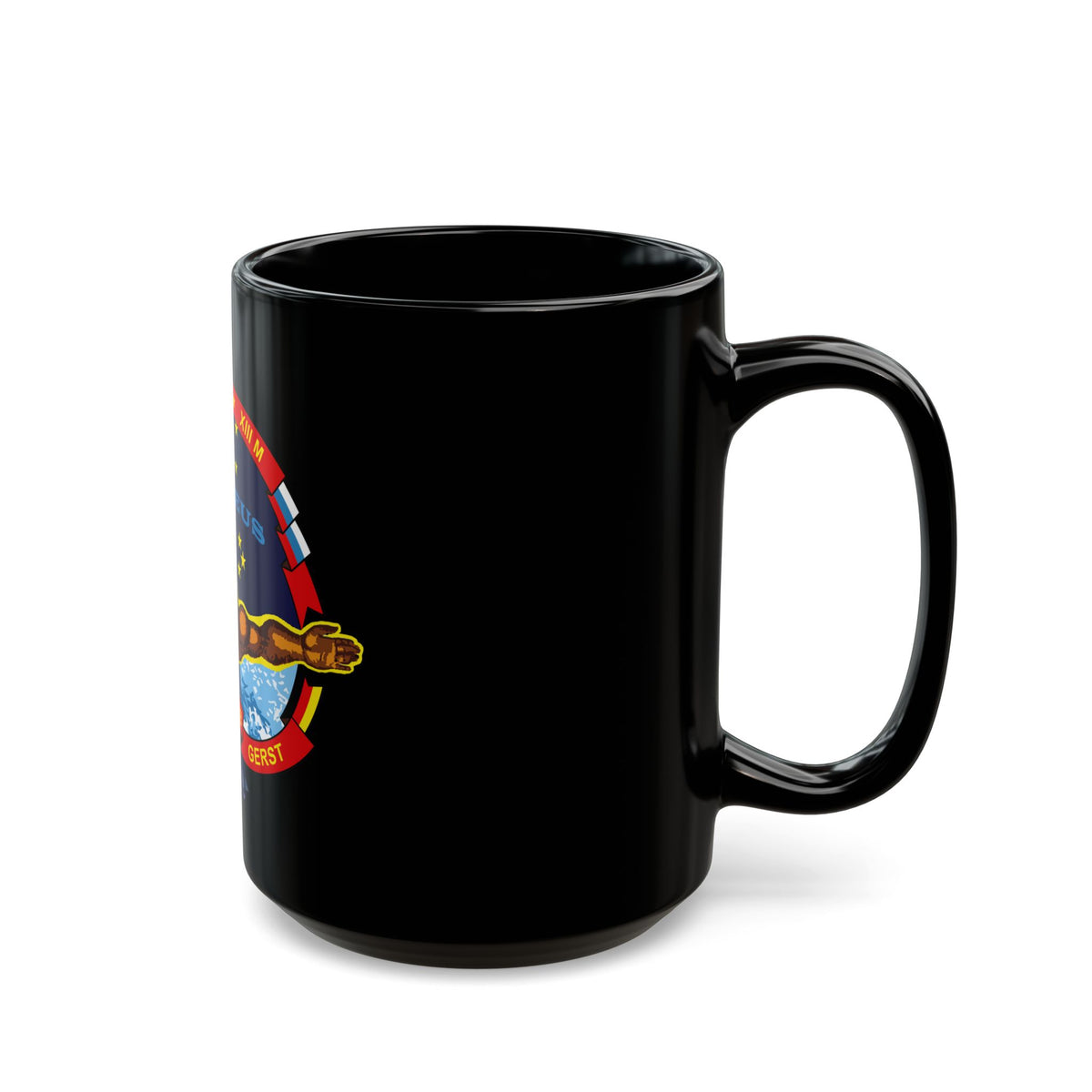 Soyuz TMA-13M (Soyuz Programme) Black Coffee Mug
