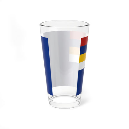 Flag of Mongol United Autonomous Government 1937-1939 (China) Pint Glass 16oz