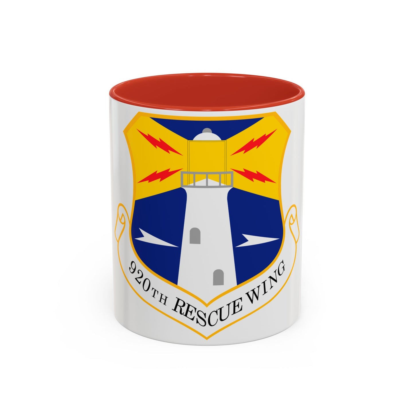 Tasse à café décorative 920e escadre de sauvetage (US Air Force)