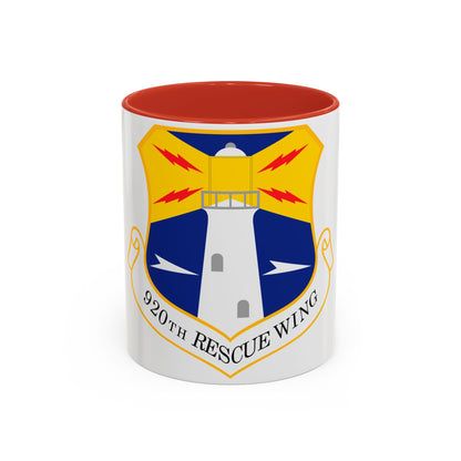 920th Rescue Wing (U.S. Air Force) Accent Coffee Mug