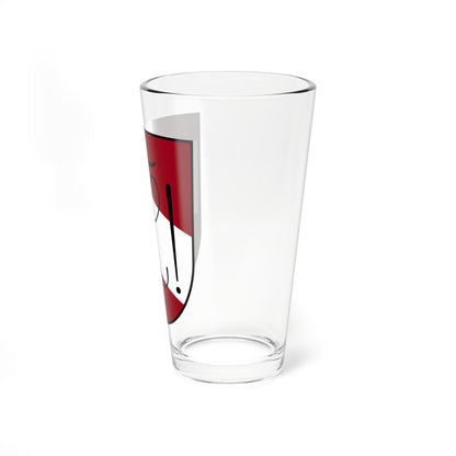 Wappen Studentenverbindung Helvetia (Switzerland) (Coat of Arms) Pint Glass 16oz