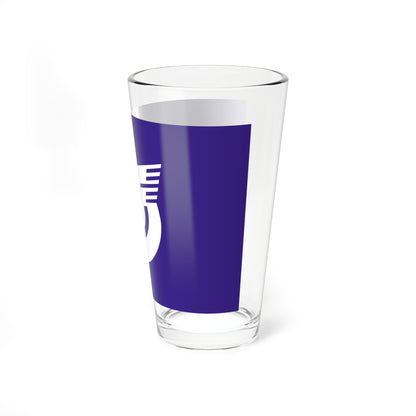 Flag of Nishihara Okinawa (Japan) Pint Glass 16oz