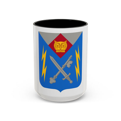 105 Military Intelligence Battalion 2 (U.S. Army) Accent Coffee Mug