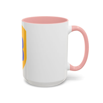 US 3rd Cavalry Division (U.S. Army) Accent Coffee Mug