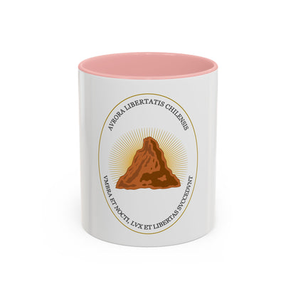 Reverse of the Coat of Arms of Chile (1812-1814) - Accent Coffee Mug