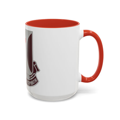 70 Medical Battalion (U.S. Army) Accent Coffee Mug