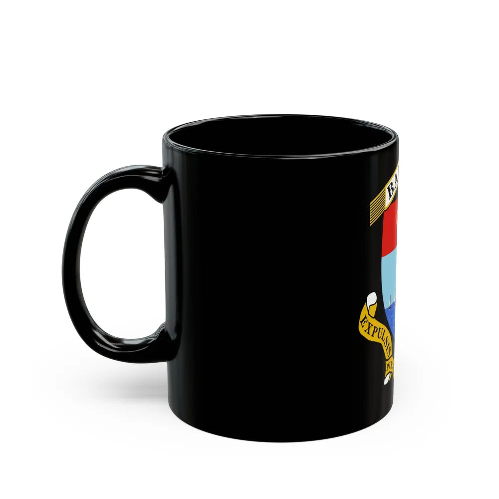 Coat of Arms of The Bahamas 2 - Black Coffee Mug-Go Mug Yourself