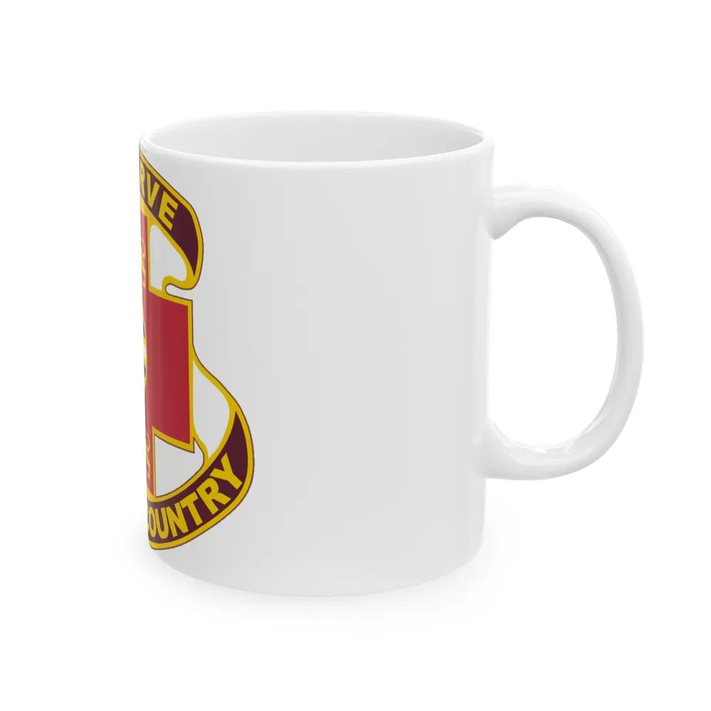 801 Combat Support Hospital (U.S. Army) White Coffee Mug-Go Mug Yourself