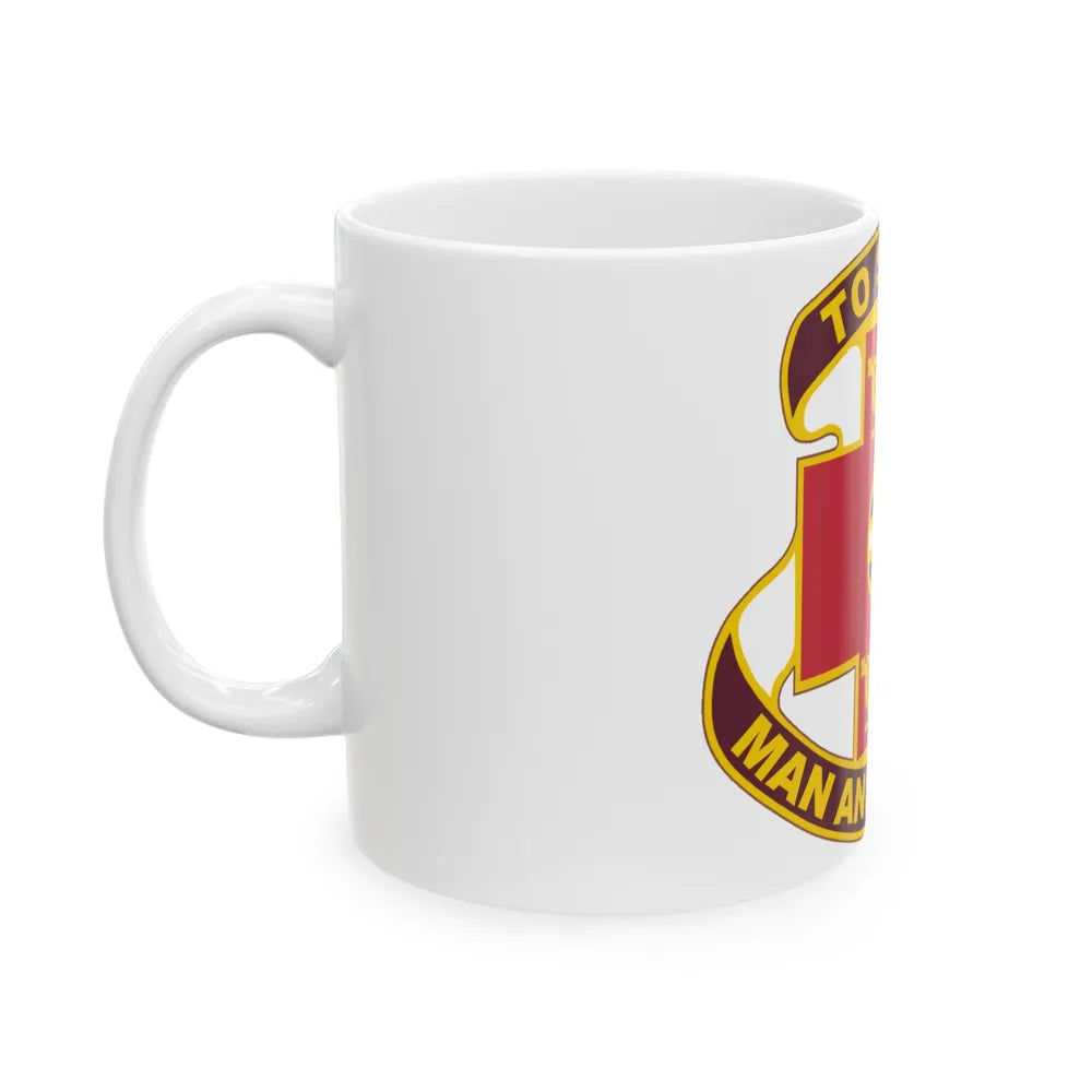 801 Combat Support Hospital (U.S. Army) White Coffee Mug-Go Mug Yourself