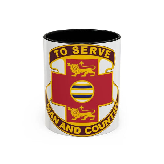 801 Combat Support Hospital (U.S. Army) Accent Coffee Mug 11oz Black - Go Mug Yourself