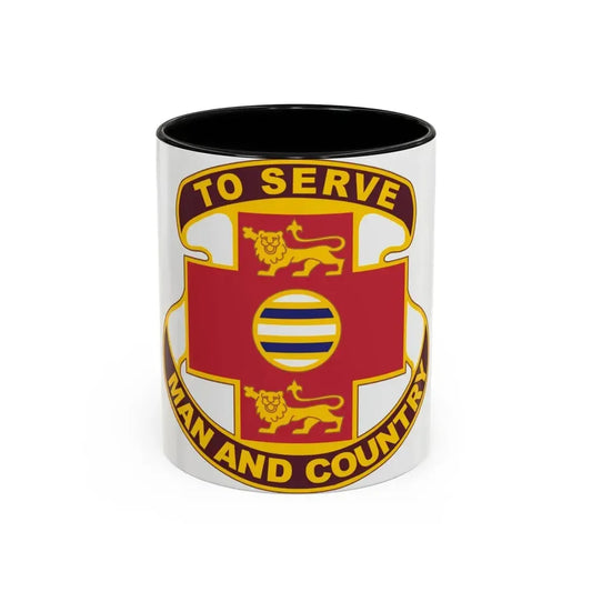 801 Combat Support Hospital (U.S. Army) Accent Coffee Mug 11oz Black - Go Mug Yourself