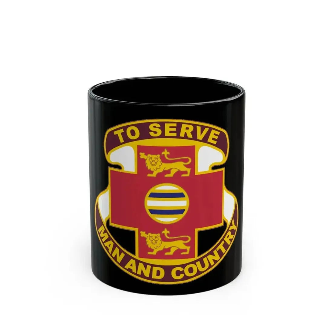 801 Combat Support Hospital (U.S. Army) Black Coffee Mug 11oz - Go Mug Yourself