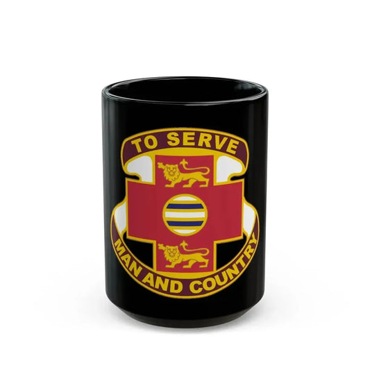 801 Combat Support Hospital (U.S. Army) Black Coffee Mug 15oz - Go Mug Yourself