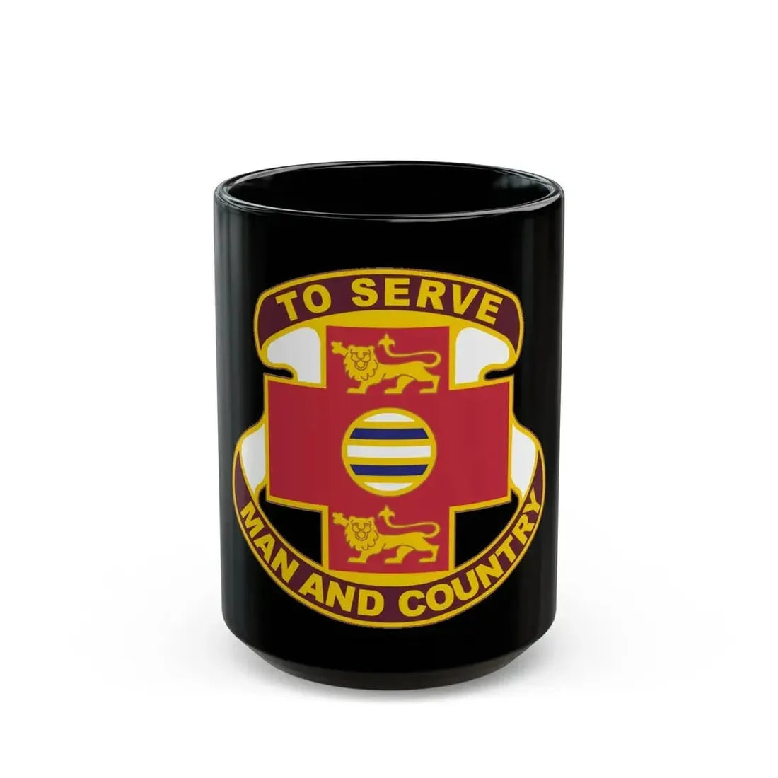 801 Combat Support Hospital (U.S. Army) Black Coffee Mug - Go Mug Yourself