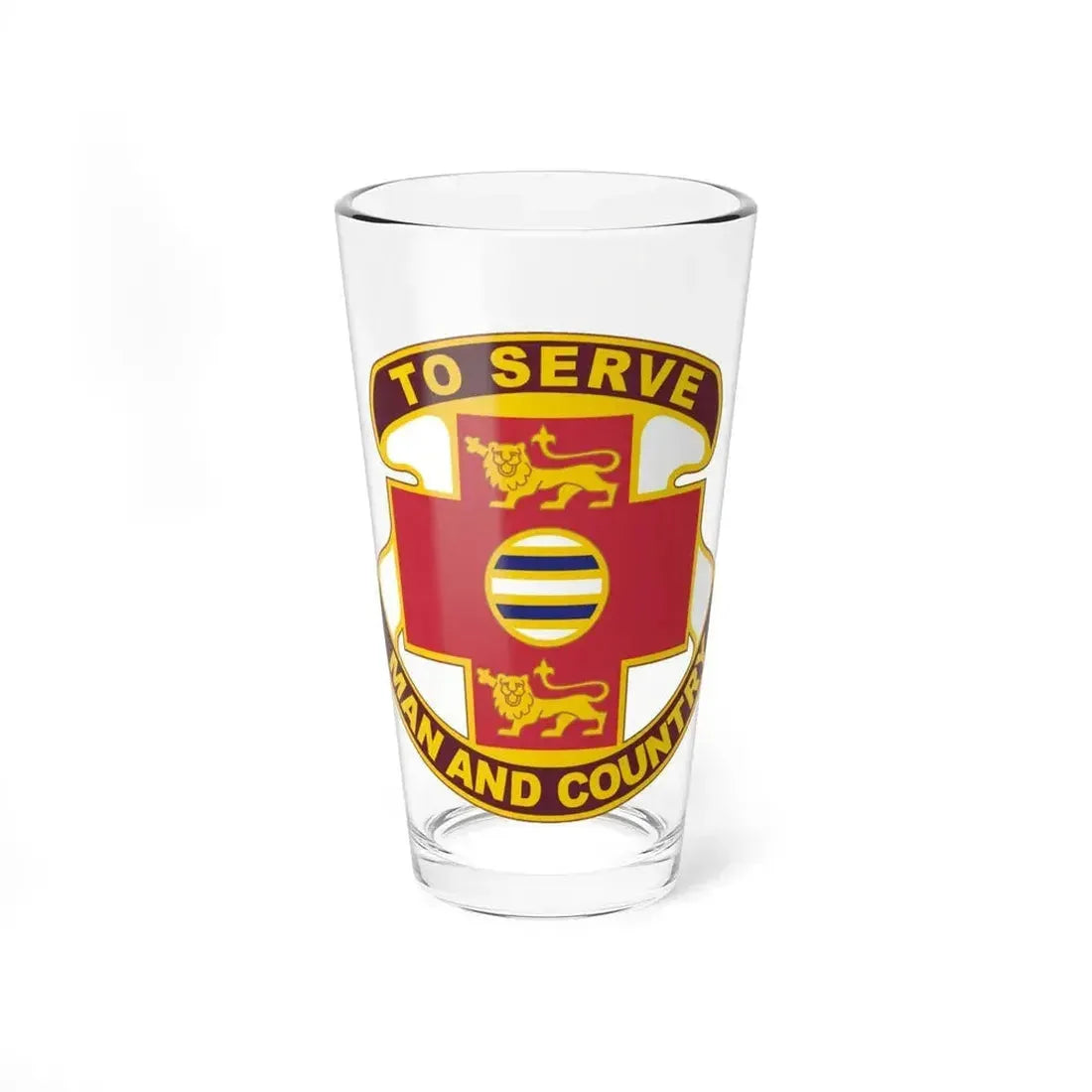 801 Combat Support Hospital (U.S. Army) Pint Glass 16oz - Go Mug Yourself