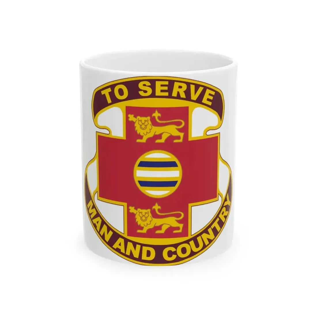801 Combat Support Hospital (U.S. Army) White Coffee Mug 11oz - Go Mug Yourself