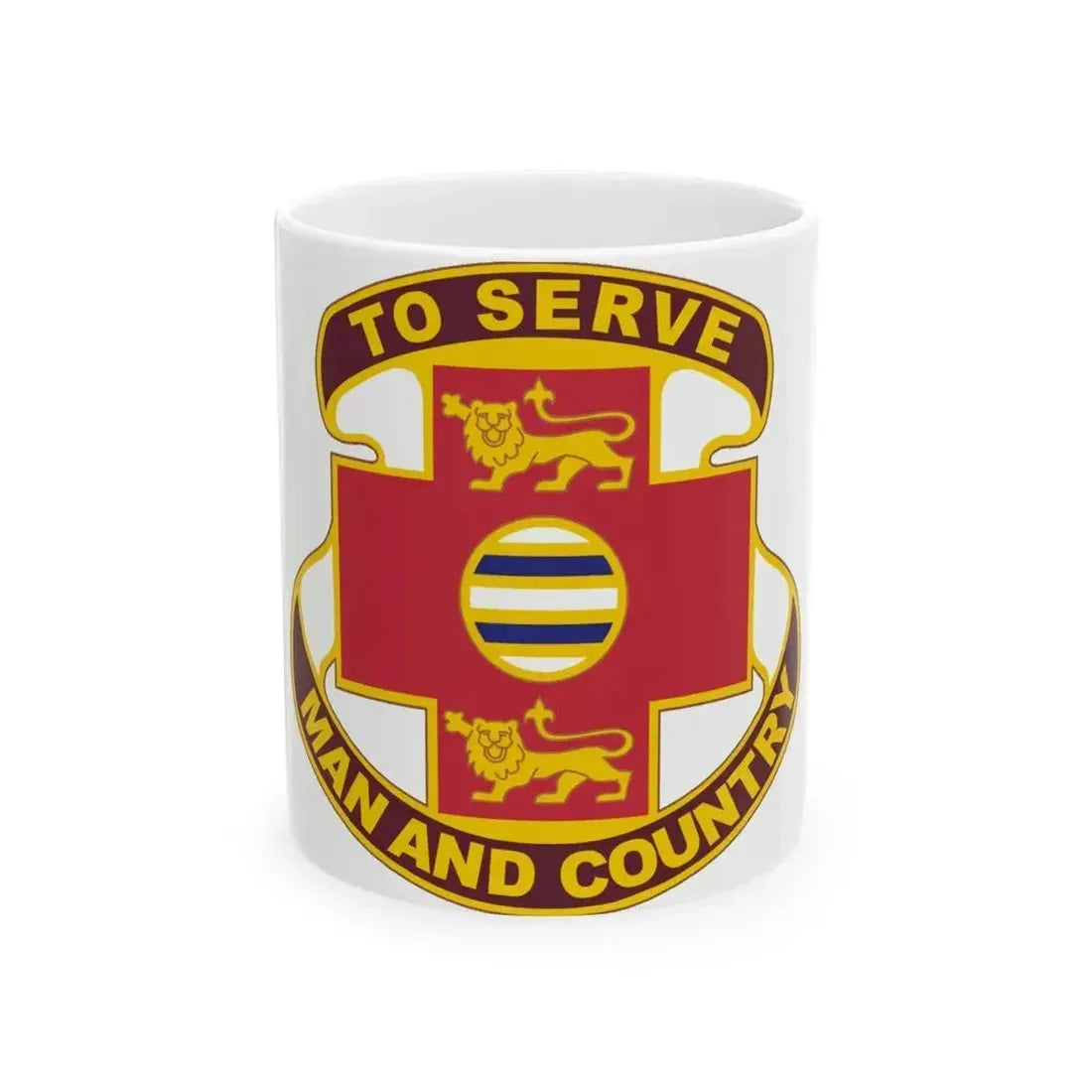 801 Combat Support Hospital (U.S. Army) White Coffee Mug 11oz - Go Mug Yourself