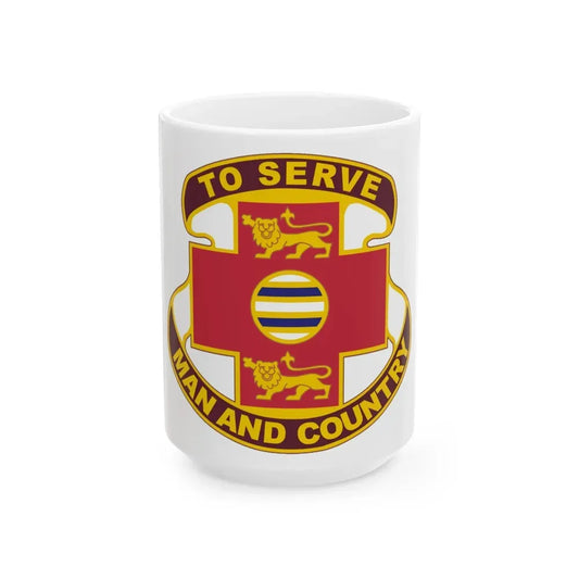801 Combat Support Hospital (U.S. Army) White Coffee Mug 15oz - Go Mug Yourself